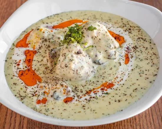 Paneer Puff - signature flaky pastry at Curries and Puffs Edmonton